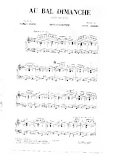 télécharger la partition d'accordéon Au bal dimanche (Orchestration Complète) (Ranchera Java) au format PDF