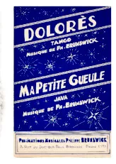 download the accordion score Ma petite gueule (Java) in PDF format