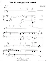 download the accordion score Mas el Dios de toda gracia (Hymn Ballade) in PDF format