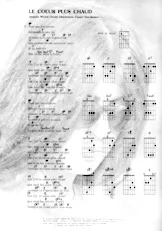 télécharger la partition d'accordéon Le cœur plus chaud (Guitare Piano Voix) au format PDF