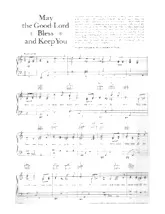 descargar la partitura para acordeón May the good Lord bless and keep you (Chant : Jim Reeves) (Slow Rumba) en formato PDF