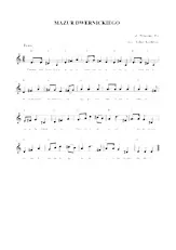 descargar la partitura para acordeón Mazur Dwernickiego (Mazurka) en formato PDF