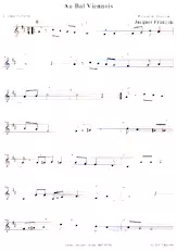 télécharger la partition d'accordéon Au bal Viennois (Valse Chantée) au format PDF