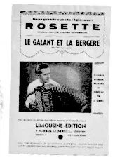 télécharger la partition d'accordéon Rosette + Le galant et la Bergère (Marche nuptiale Corrèzzienne + Vieille romance) au format PDF