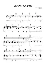 télécharger la partition d'accordéon Me castiga Dios (Interprètes : Trio Los Panchos) (Boléro) au format PDF