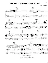scarica la spartito per fisarmonica Me has Llamado a conocerte (Chant : Marcos Witt) (Slow Bossa) in formato PDF