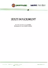 download the accordion score Tout doucement in PDF format