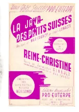 descargar la partitura para acordeón Reine Christine (Arrangements d'Orchestre par Max Francy) (Orchestration) (Valse) en formato PDF