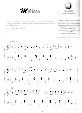 télécharger la partition d'accordéon Mélissa (Arrangement : Henry Lemarchand) (Bossa) au format PDF