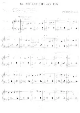 download the accordion score Mélodie en fa (Arrangement : Léo Laurent) (Fox-Trot) in PDF format