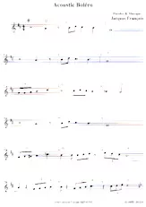 descargar la partitura para acordeón Acoustic Boléro (Chanté) en formato PDF