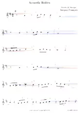 télécharger la partition d'accordéon Acoustic Boléro (Chanté) au format PDF