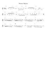 scarica la spartito per fisarmonica Menuet Mignon (Valse) in formato PDF