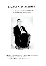 télécharger la partition d'accordéon La java d'Auboué au format PDF