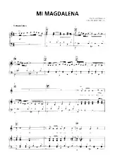 descargar la partitura para acordeón Mi Magdalena (Interprètes : Trio Los Panchos) (Boléro) en formato PDF