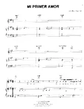 télécharger la partition d'accordéon Mi primer amor (Chant : Marcos Witt) (Slow) au format PDF