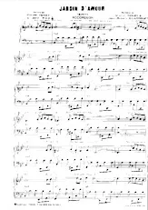 descargar la partitura para acordeón Jardin d'amour (Boléro) (1er + 2ième Accordéon) en formato PDF