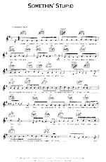 download the accordion score Something' Stupid / Guitar in PDF format