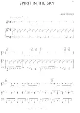 descargar la partitura para acordeón Spirit in the sky en formato PDF