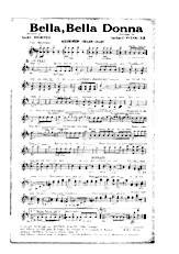 download the accordion score BELLA, BELLA DONNA in PDF format