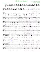download the accordion score Als de zon schijnt (Each and every part of me) (Arrangement : Luc Markey) (Chant : André Van Duin) (Quickstep) in PDF format