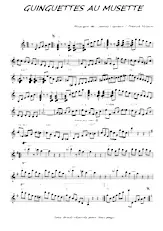 descargar la partitura para acordeón Guinguettes au musette (Valse) en formato PDF