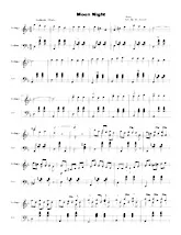 télécharger la partition d'accordéon Moon night (Arrangement : M Syxoff) (Valse lente) au format PDF
