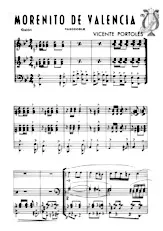 télécharger la partition d'accordéon Morenito de Valencia (Orchestration) (Paso Doble) au format PDF