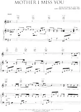 descargar la partitura para acordeón Mother I miss you (Chant : John Tesh) (Slow Ballade) en formato PDF