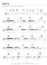 télécharger la partition d'accordéon Doux (Chant : Marjo) au format PDF