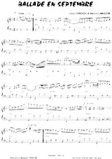 descargar la partitura para acordeón Ballade en septembre (Valse) en formato PDF