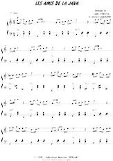 download the accordion score Les amis de la java in PDF format