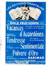 télécharger la partition d'accordéon Polvere d'oro (Arrangement : Emile Prud'Homme) (Valse à Variations) au format PDF