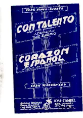 download the accordion score Corazon Español (Orchestration) (Paso Doble) in PDF format