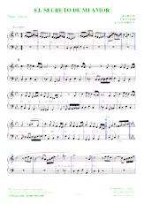 descargar la partitura para acordeón El secreto de mi amorei (Tango Argentin) en formato PDF