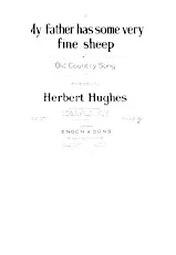 télécharger la partition d'accordéon My father has some very fine sheep (Arrangement : Herbert Hughes) (Country) au format PDF
