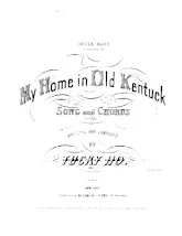 télécharger la partition d'accordéon My home in Old Kentuck (Slow) au format PDF