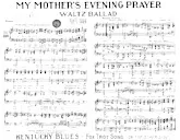 descargar la partitura para acordeón My mother's evening prayer (Valse Lente) en formato PDF