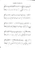 scarica la spartito per fisarmonica My Sarie Marais (Arrangement : Coen van Orsouw) (Marche) in formato PDF