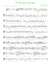 descargar la partitura para acordeón De vissers van Capri (Arrangement : Luc Markey) (Chant : Jo Vally) (Rumba) en formato PDF