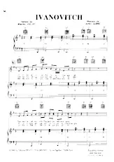 scarica la spartito per fisarmonica Ivanovitch (Pop) in formato PDF
