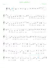 télécharger la partition d'accordéon Ach Vaderlief (Arrangement : Luc Markey) (Chant : Zangeres Zonder Naam) (Valse) au format PDF