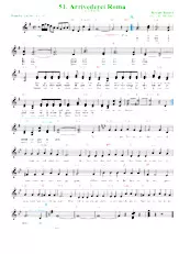 télécharger la partition d'accordéon Arrivederci Roma (Arrangement : Luc Markey) (Chant : La Esterella) (Rumba) au format PDF