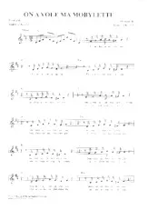 descargar la partitura para acordeón On a volé ma mobylette en formato PDF