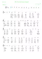 télécharger la partition d'accordéon De borstelmarchand (Arrangement : Luc Markey) (Folk) au format PDF