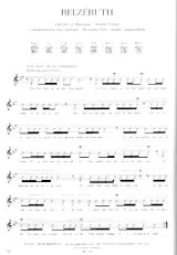 scarica la spartito per fisarmonica Belzébuth (Interprètes : Les Colocs) in formato PDF