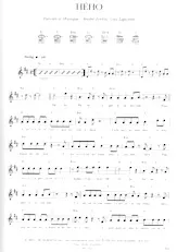 descargar la partitura para acordeón HéHo (Interprètes : Les Colocs) en formato PDF