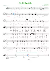 télécharger la partition d'accordéon El Bandido (Arrangement : Luc Markey) (Chant : Will Tura) (Tango) au format PDF