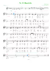 descargar la partitura para acordeón El Bandido (Arrangement : Luc Markey) (Chant : Will Tura) (Tango) en formato PDF