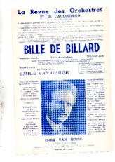 download the accordion score Bille de billard (Orchestration Complète) (Valse Acrobatique) in PDF format